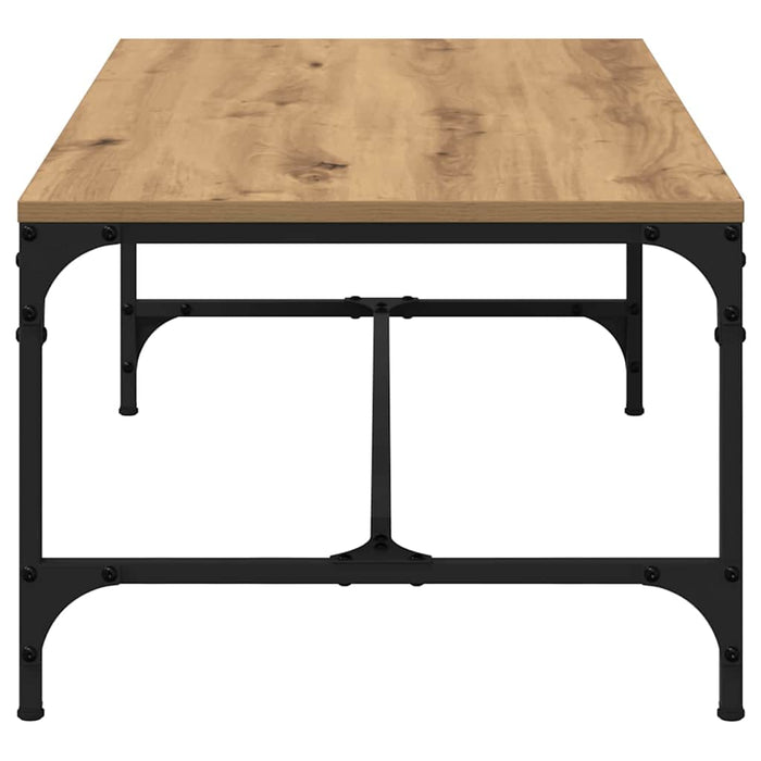 Masă de cafea Stejar Artizanal 100 x 50 x 35 cm Lemn compozit - WALTI WALTI