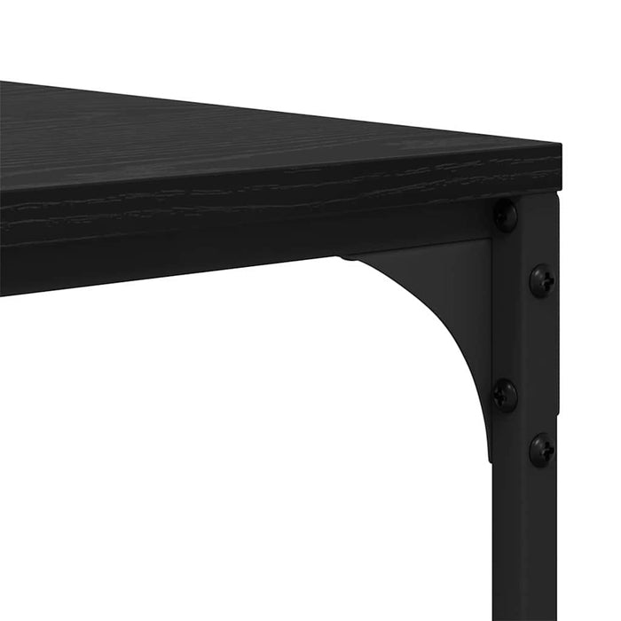 Masă de cafea Stejar Negru 100 x 50 x 35 cm Lemn compozit - WALTI WALTI
