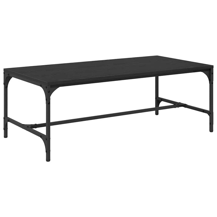 Masă de cafea Stejar Negru 100 x 50 x 35 cm Lemn compozit - WALTI WALTI
