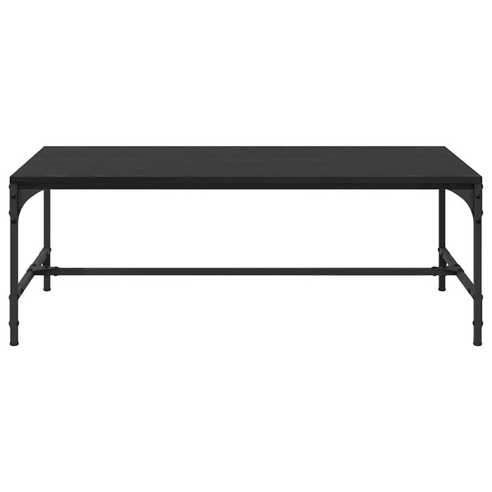 Masă de cafea Stejar Negru 100 x 50 x 35 cm Lemn compozit - WALTI WALTI