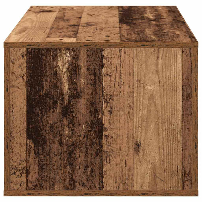 Masă de cafea Lemn Vechi 80 x 50 x 40 cm Lemn compozit - WALTI WALTI