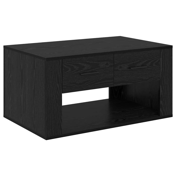 Masă de cafea Stejar Negru 80 x 50 x 40 cm Lemn compozit - WALTI WALTI