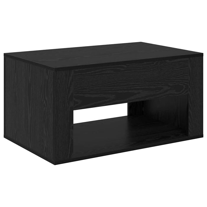 Masă de cafea Stejar Negru 80 x 50 x 40 cm Lemn compozit - WALTI WALTI