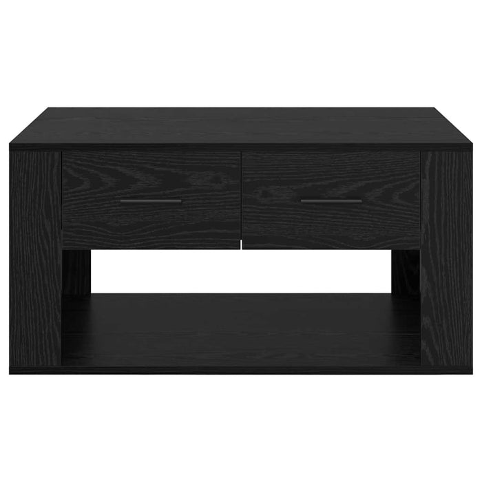 Masă de cafea Stejar Negru 80 x 50 x 40 cm Lemn compozit - WALTI WALTI