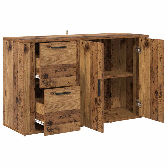 Bufet cu sertar Lemn vechi 100 x 33 x 59.5 cm Lemn compozit - WALTI WALTI