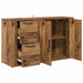 Bufet cu sertar Lemn vechi 100 x 33 x 59.5 cm Lemn compozit - WALTI WALTI