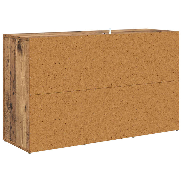 Bufet cu sertar Lemn vechi 100 x 33 x 59.5 cm Lemn compozit - WALTI WALTI