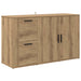 Bufet Stejar Artizanal 100 x 33 x 59.5 cm Lemn compozit - WALTI WALTI