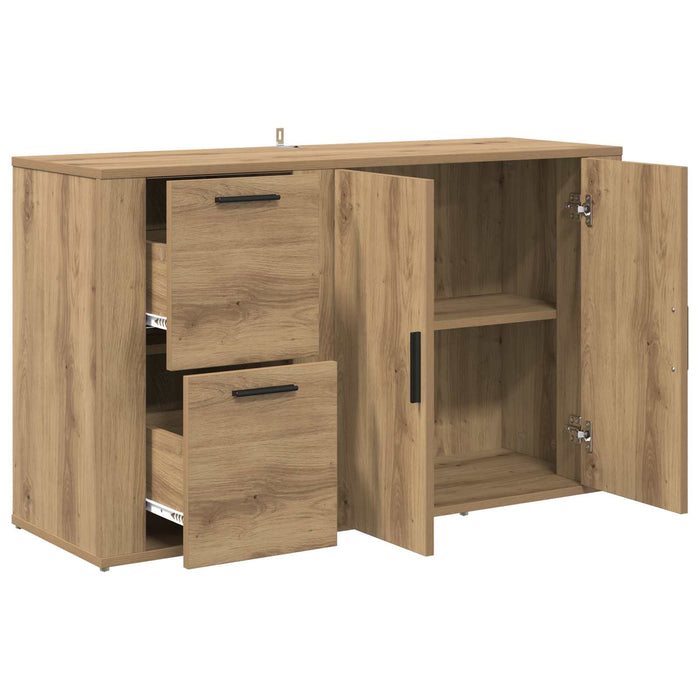 Bufet Stejar Artizanal 100 x 33 x 59.5 cm Lemn compozit - WALTI WALTI