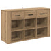 Bufet Stejar Artizanal 100 x 30 x 59,5 cm Lemn compozit - WALTI WALTI