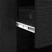 Bufet cu sertar Stejar Negru 100 x 30 x 59,5 cm Lemn compozit - WALTI WALTI