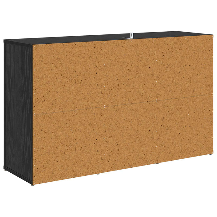 Bufet cu sertar Stejar Negru 100 x 30 x 59,5 cm Lemn compozit - WALTI WALTI
