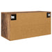 Dulap TV montat pe perete Lemn vechi 80 x 34.5 x 40 cm - WALTI WALTI