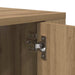 Dulap TV montat pe perete stejar artizanal 80 x 34.5 x 40 cm - WALTI WALTI