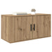 Dulap TV montat pe perete stejar artizanal 80 x 34.5 x 40 cm - WALTI WALTI