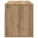 Dulap TV montat pe perete stejar artizanal 80 x 34.5 x 40 cm - WALTI WALTI