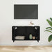 Dulap TV montat pe perete Stejar negru 80 x 34.5 x 40 cm - WALTI WALTI