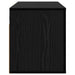 Dulap TV montat pe perete Stejar negru 80 x 34.5 x 40 cm - WALTI WALTI