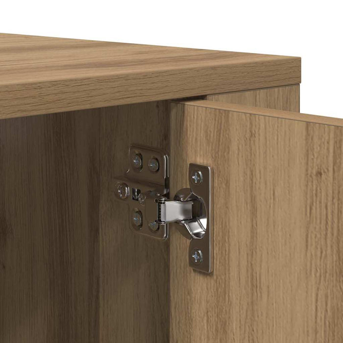 Dulap TV montat pe perete Stejar Artizanal 100 x 34,5 x 40 cm - WALTI WALTI