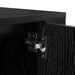 Dulap TV montat pe perete Stejar Negru 100 x 34,5 x 40 cm - WALTI WALTI