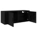 Dulap TV montat pe perete Stejar Negru 100 x 34,5 x 40 cm - WALTI WALTI