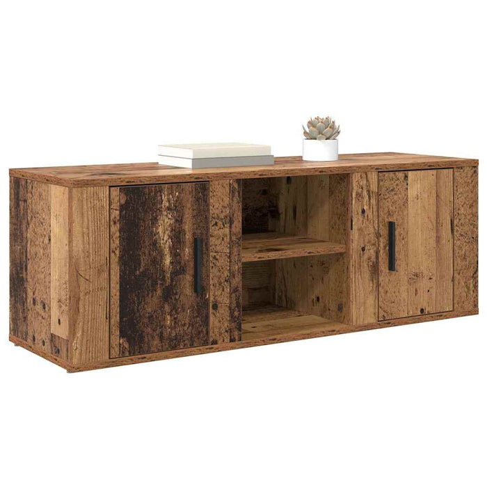Cabinet TV Lemn Vechi 100 x 31,5 x 35 cm Lemn compozit - WALTI WALTI