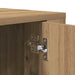 Cabinet TV Stejar Artizanal 100 x 31,5 x 35 cm Lemn compozit - WALTI WALTI