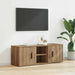 Cabinet TV Stejar Artizanal 100 x 31,5 x 35 cm Lemn compozit - WALTI WALTI
