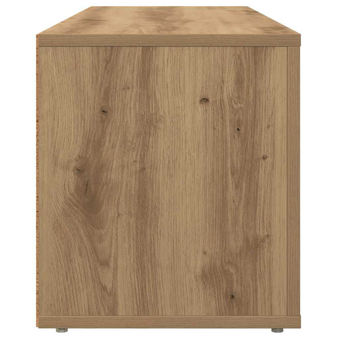 Cabinet TV Stejar Artizanal 100 x 31,5 x 35 cm Lemn compozit - WALTI WALTI