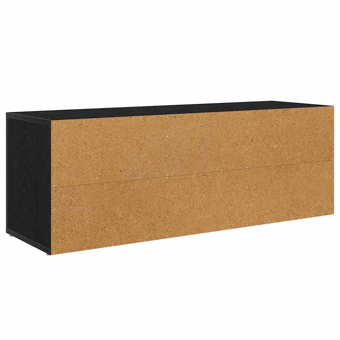 Cabinet TV Stejar Negru 100 x 31,5 x 35 cm Lemn compozit - WALTI WALTI