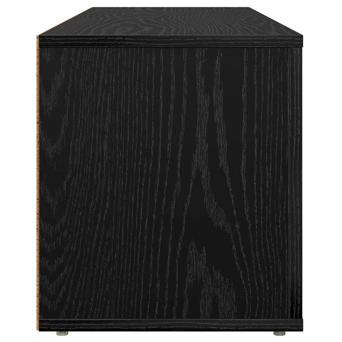 Cabinet TV Stejar Negru 100 x 31,5 x 35 cm Lemn compozit - WALTI WALTI