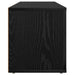 Cabinet TV Stejar Negru 100 x 31,5 x 35 cm Lemn compozit - WALTI WALTI