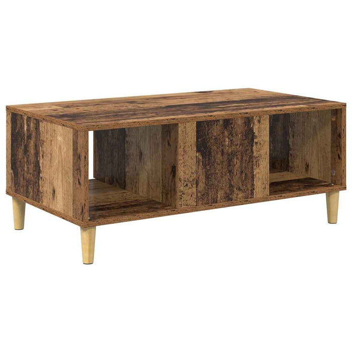 Masă de cafea Lemn Vechi 90 x 50 x 26.5 cm Lemn compozit - WALTI WALTI