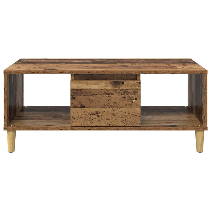 Masă de cafea Lemn Vechi 90 x 50 x 26.5 cm Lemn compozit - WALTI WALTI