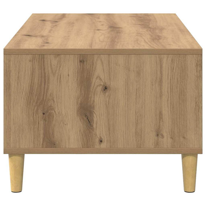Masă de cafea Stejar Artizanal 90 x 50 x 26.5 cm Lemn compozit - WALTI WALTI