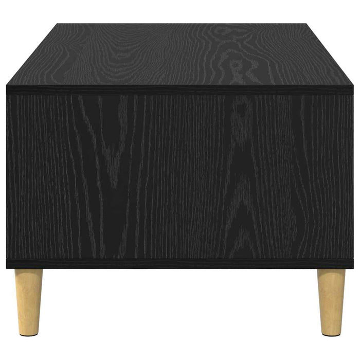 Masă de cafea Stejar Negru 90 x 50 x 26.5 cm Lemn compozit - WALTI WALTI