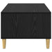 Masă de cafea Stejar Negru 90 x 50 x 26.5 cm Lemn compozit - WALTI WALTI