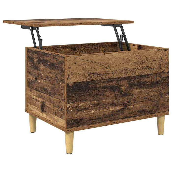 Dulap de noapte Lemn vechi 60 x 44,5 x 45 cm Lemn compozit - WALTI WALTI