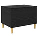 Dulap de noapte Stejar Negru 60 x 44,5 x 45 cm Lemn compozit - WALTI WALTI