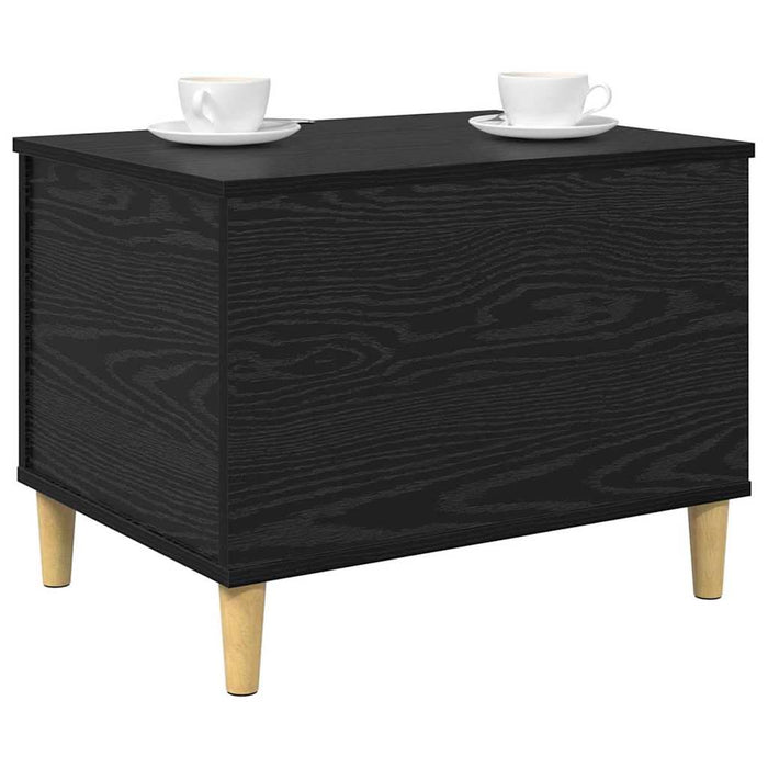 Dulap de noapte Stejar Negru 60 x 44,5 x 45 cm Lemn compozit - WALTI WALTI
