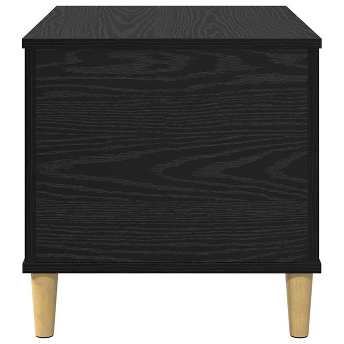 Dulap de noapte Stejar Negru 60 x 44,5 x 45 cm Lemn compozit - WALTI WALTI