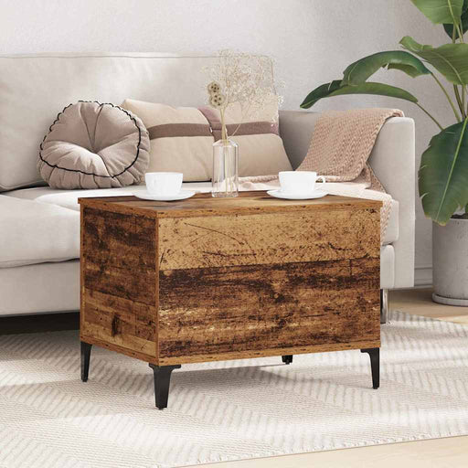 Masă de cafea Lemn Vechi 60 x 44,5 x 45 cm Lemn compozit - WALTI WALTI