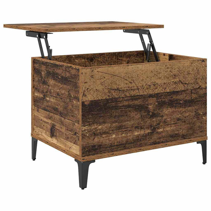 Masă de cafea Lemn Vechi 60 x 44,5 x 45 cm Lemn compozit - WALTI WALTI