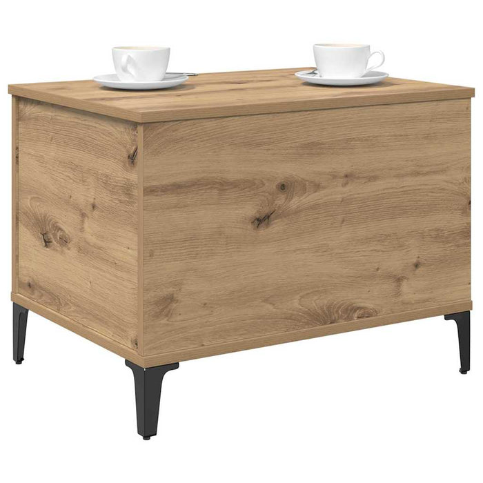 Masă de cafea Stejar Artizanal 60 x 44,5 x 45 cm Lemn compozit - WALTI WALTI