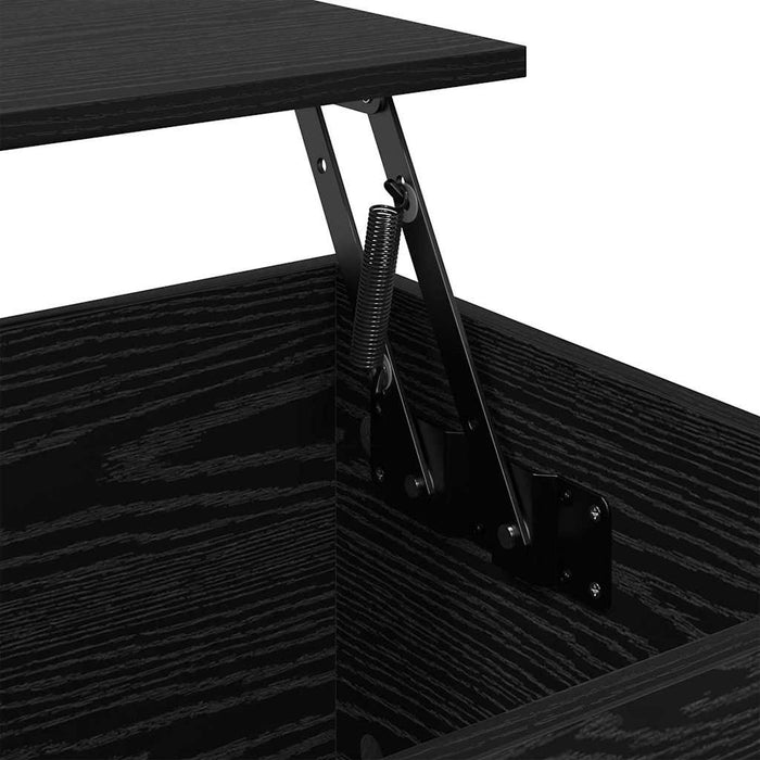 Masă de cafea Stejar Negru 60 x 44,5 x 45 cm Lemn compozit - WALTI WALTI