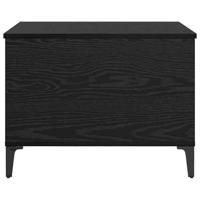 Masă de cafea Stejar Negru 60 x 44,5 x 45 cm Lemn compozit - WALTI WALTI