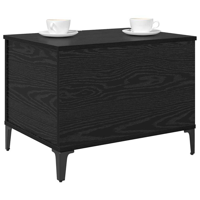 Masă de cafea Stejar Negru 60 x 44,5 x 45 cm Lemn compozit - WALTI WALTI
