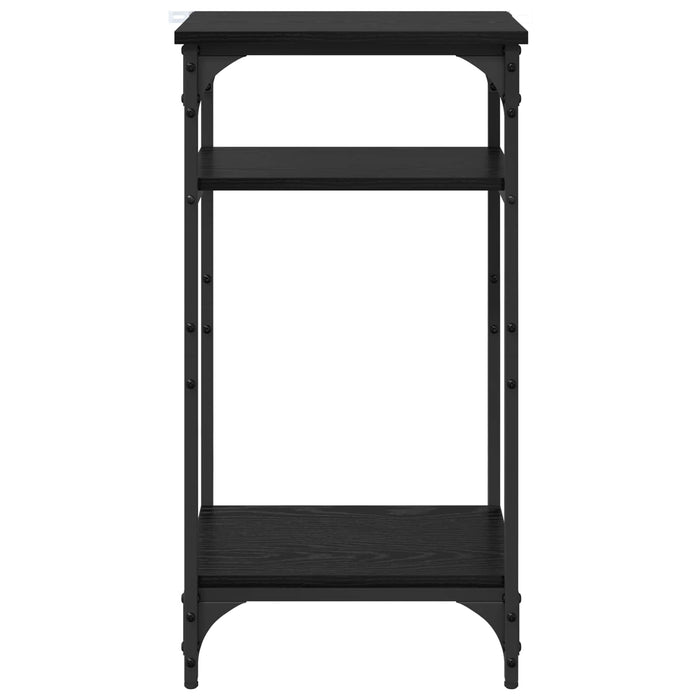 Masă laterală Manual Stejar Negru 40 x 30 x 75 cm Lemn compozit - WALTI WALTI