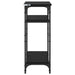 Masă laterală Manual Stejar Negru 40 x 30 x 75 cm Lemn compozit - WALTI WALTI