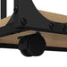Masă laterală Stejar Artizanal 50 x 35 x 55.5 cm Lemn compozit - WALTI WALTI